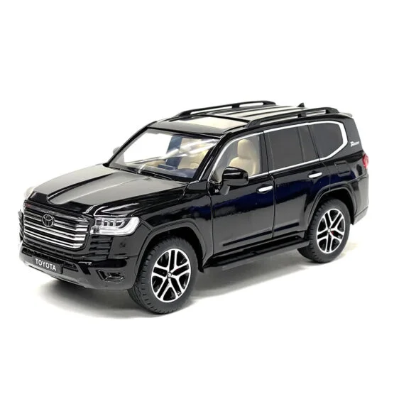 Автомодель – TOYOTA LAND CRUISER (чорний, 1:24)