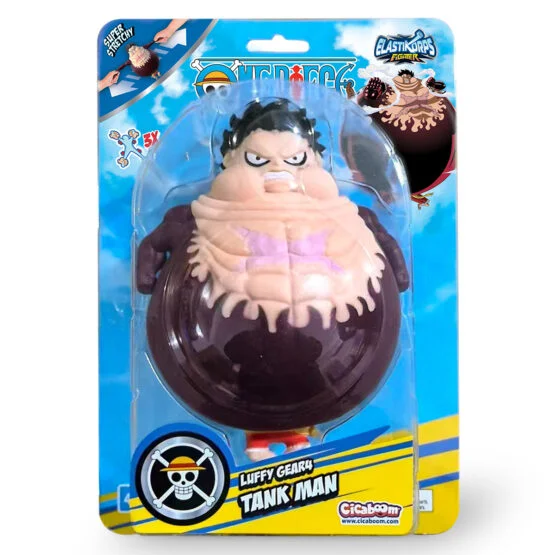 Стретч-іграшка ELASTIKORPS серії “One piece” – ЛУФФІ 4 ГІР. ЛЮДИНА-ТАНК