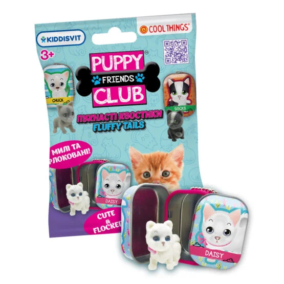 Фігурка-сюрприз COOL THINGS серії “Puppy Club” – ПУХНАСТІ ХВОСТИКИ (в ас.)