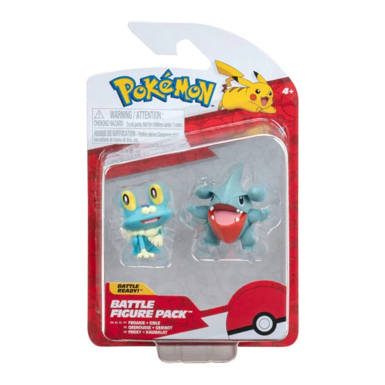 Набір ігрових фігурок POKEMON W16 – ГІБЛ І ФРОКІ
