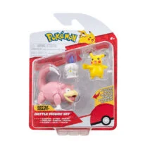 Набір ігрових фігурок POKEMON W18 – ПІКАЧУ, ЛІТВІК, СЛОУПОК