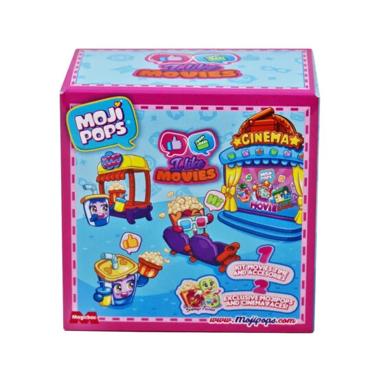 Ігровий набір MOJI POPS серії «Box I Like» – КІНОТЕАТР (2 фігурки, аксесуари)