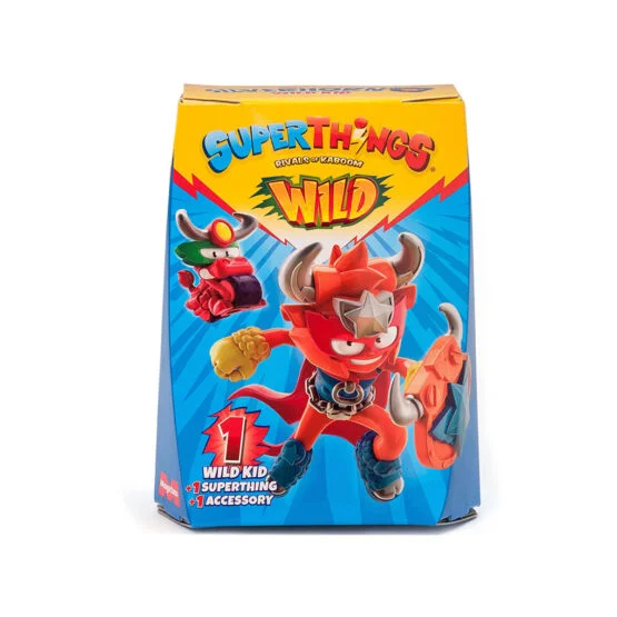 Ігровий набір SUPERTHINGS серії «Wild Kids» – КАЗУМ-КІД (казум-кід, фігурка, аксесуар)