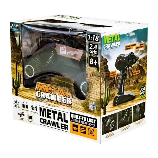 Автомобіль OFF-ROAD CRAWLER з р/к – SUPER SPEED (матовий коричн., акум. 4.8V, метал. корпус, 1:18)