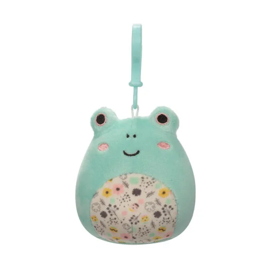 М’яка іграшка на кліпсі SQUISHMALLOWS – ЖАБКА ФРІД (9 cm)