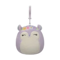 М’яка іграшка на кліпсі SQUISHMALLOWS – БІЛКА СІДНІ (9 cm)