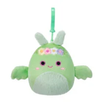 М’яка іграшка на кліпсі SQUISHMALLOWS – ДРАКОН ТОВ (9 cm)
