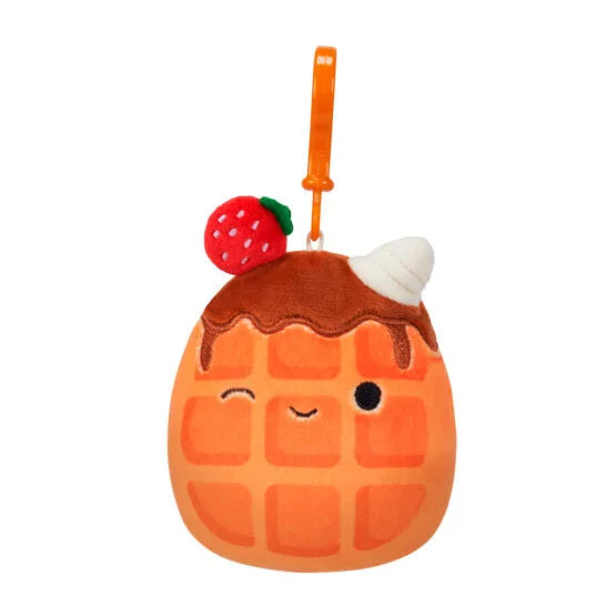 М’яка іграшка на кліпсі SQUISHMALLOWS – ВАФЕЛЬКА ВІВЕР (9 cm)