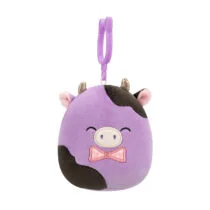 М’яка іграшка на кліпсі SQUISHMALLOWS – КОРІВКА ОЛЕКСІ (9 cm)