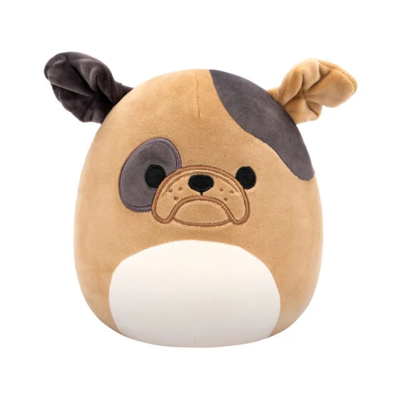 М’яка іграшка SQUISHMALLOWS – БУЛЬДОГ ЛОФЕР (19 cm)