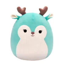 М’яка іграшка SQUISHMALLOWS – ОЛЕНЬ ЛОПСАНГ (30 cm)