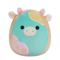 М’яка іграшка SQUISHMALLOWS – ПАСТЕЛЬНА КОРІВКА (13 cm)