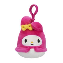 М’яка іграшка на кліпсі SQUISHMALLOWS серії “Хелоу Кітті” – МОЯ МЕЛОДІ (9 cm)