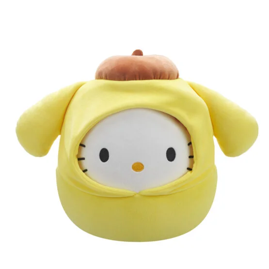 М’яка іграшка SQUISHMALLOWS серії “Хелоу Кітті” – ХЕЛОУ КІТТІ В ОБРАЗІ ПОМПОМПУРІН (20 cm)