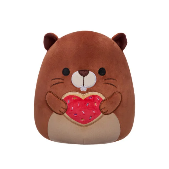М’яка іграшка SQUISHMALLOWS – БОБЕР ЧІП (19 cm)