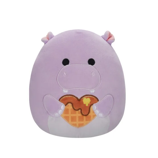 М’яка іграшка SQUISHMALLOWS – БЕГЕМОТ ХАННА (19 cm)